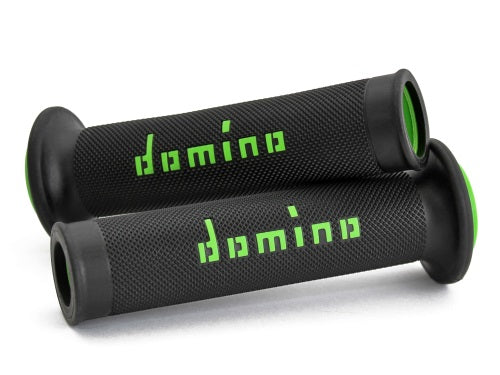 Domino wegmotor A010 handvaten Zwart / Groen