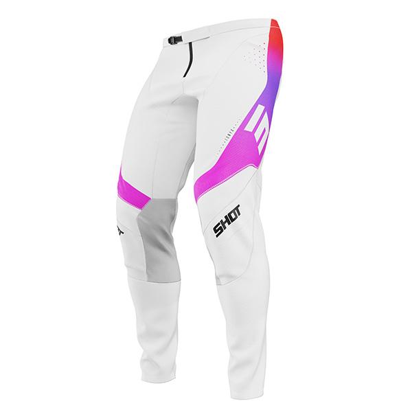 Shot MX Cross Broek Volwassen Contact Ionyx Wit 2026 Collectie