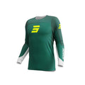Shot MX Cross Shirt Volwassen Contact GP Groen / Fluor Geel 2026 Collectie