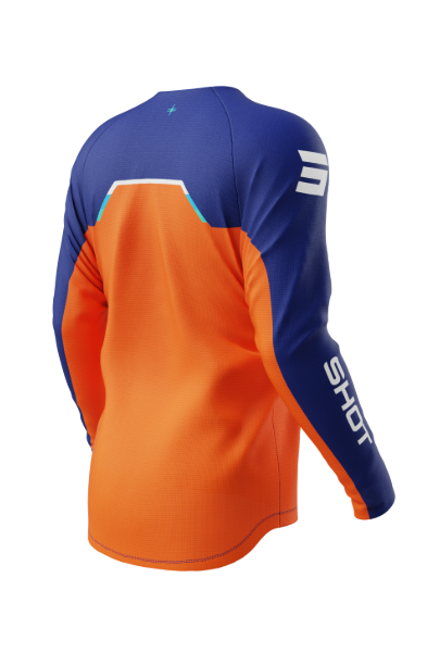 Shot MX Cross Shirt Kinderen Draw Daytona Oranje 2026 Collectie