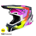 Shot MX Crosshelm Lite Racing Blauw / Fluor Geel Pearly Volwassenen  2026 Collectie