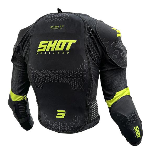 Shot MX Bodyprotector Kinderen Optimal Zwart 2026 Collectie
