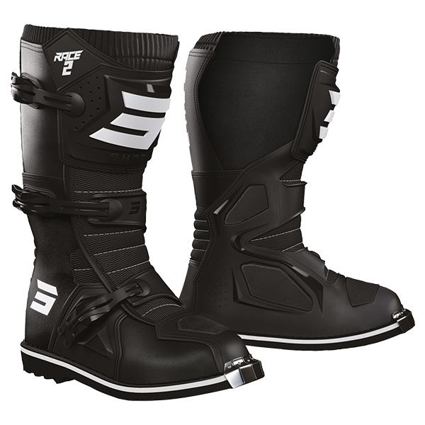 Shot Race Kinder MX Laarzen Zwart