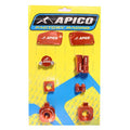 Apico Factory Bling Pack Oranje KTM SX 65 16- & Husqvarna TC 65 17- & Gas Gas MC 65 2021