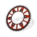 Airtime achtertandwiel 48 tands staal/aluminium met rode binnenring Honda CR/CRF 125/250/450/500 & XR 250/400/650