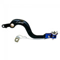 Apico Rempedaal + Brake Saver zwart / blauw Fantic XX/XE 125 21 & Yamaha YZ250F 01-05, WR250F 01-06, YZ125/250 00-21