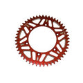 S-teel achtertandwiel 51 tands aluminium Rood Suzuki RM/RM-Z 125/250/450 80-