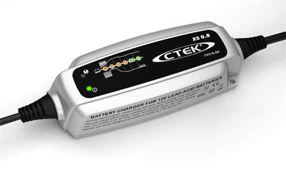 Shido acculader voor Lithium Ion 12 Volt accu's