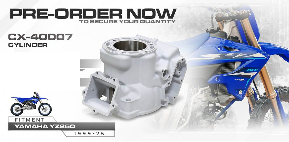 Namura Complete cylinder standard Bore Yamaha YZ 250 1999-2025