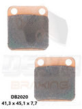 Delta Braking Sintered Voor/Achter remblokken DB2020 type D