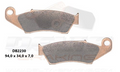 Delta Braking Sintered voor remblokken DB2230 Type D