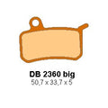 Delta Braking Voor / Achter remblokken DB2360 Big Type D