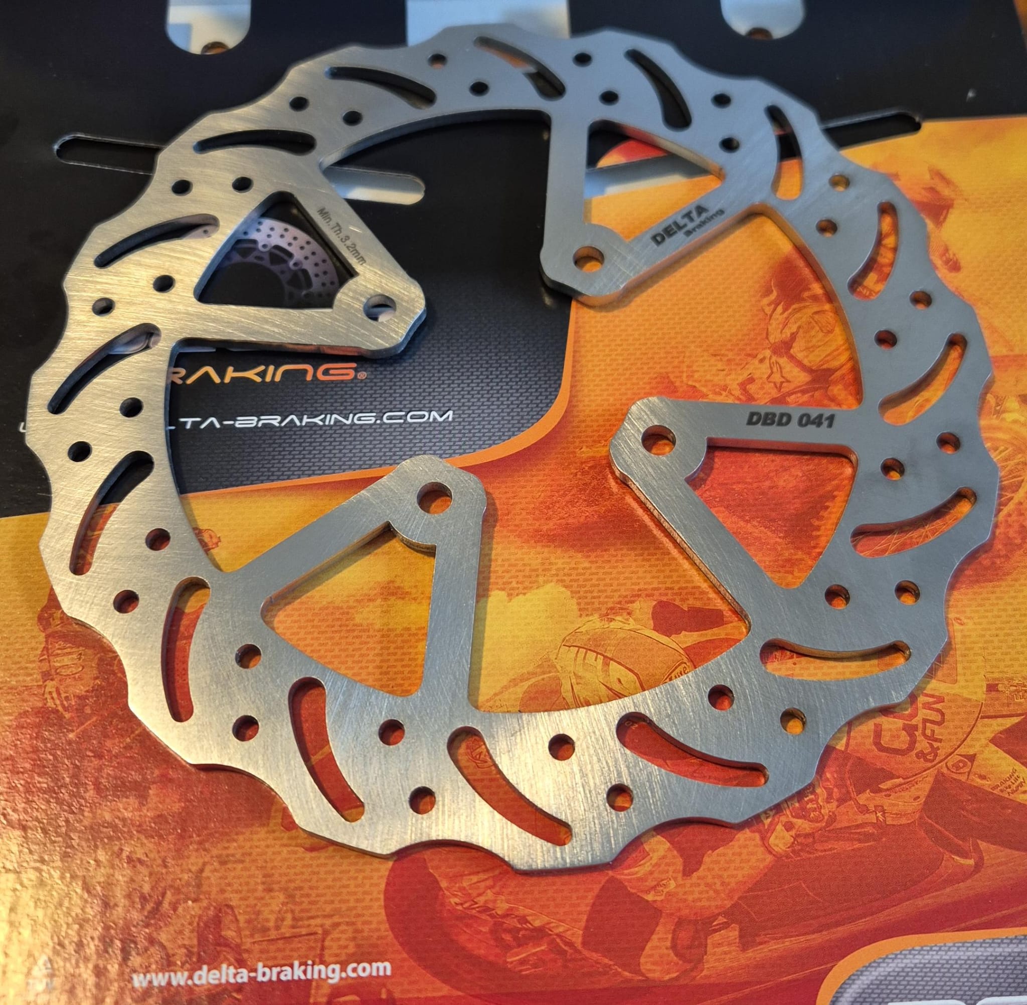 Delta Braking achter remschijf ( 180mm ) Type G KTM SX 65 2023-2025 & Gas Gas MC 65 2023-2025 & Husqvarna TC 65 2023-2025