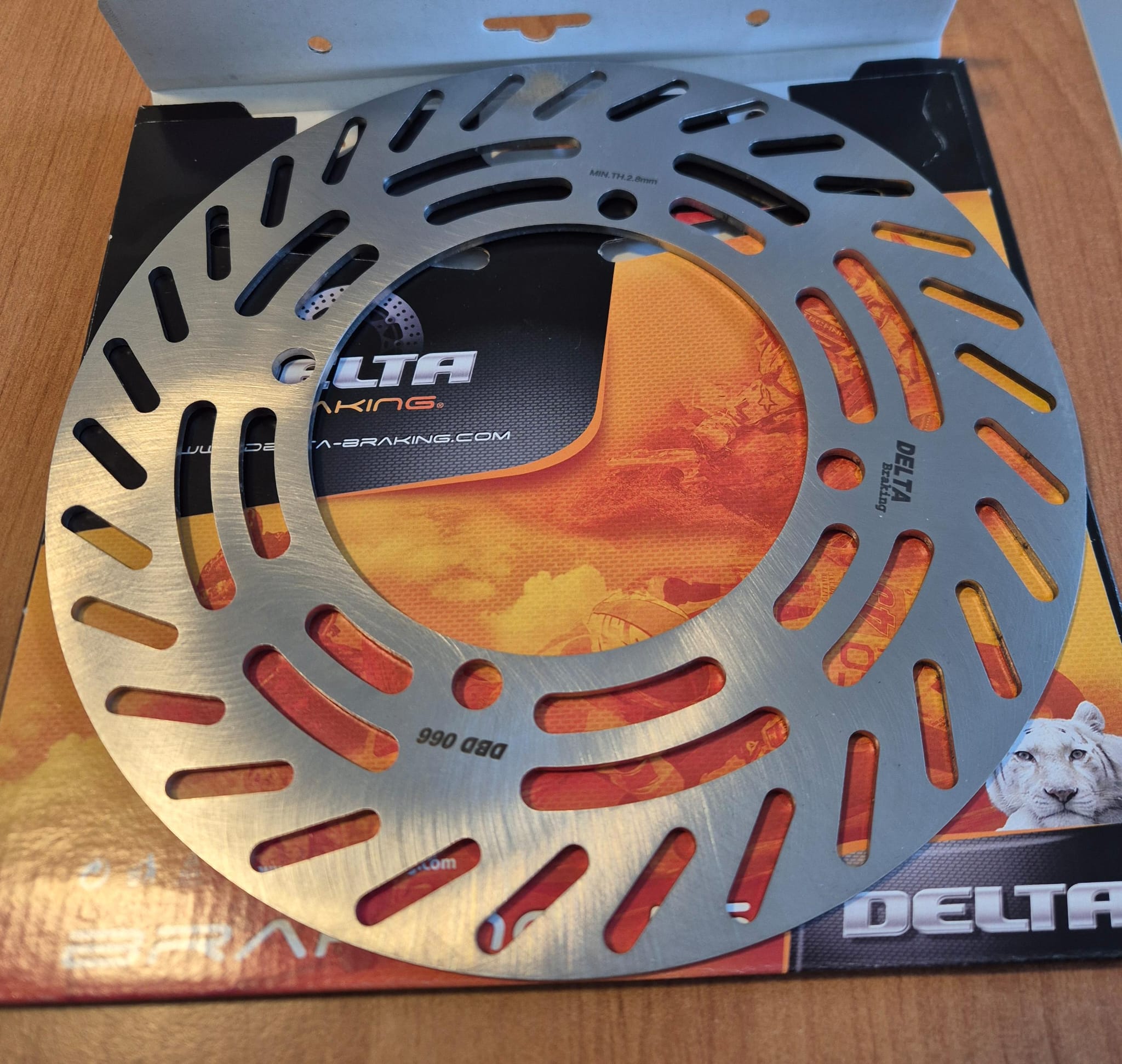 Delta Braking voor remschijf ( 240mm ) Type Vintage Honda CR 125R/250R/500R 1989
