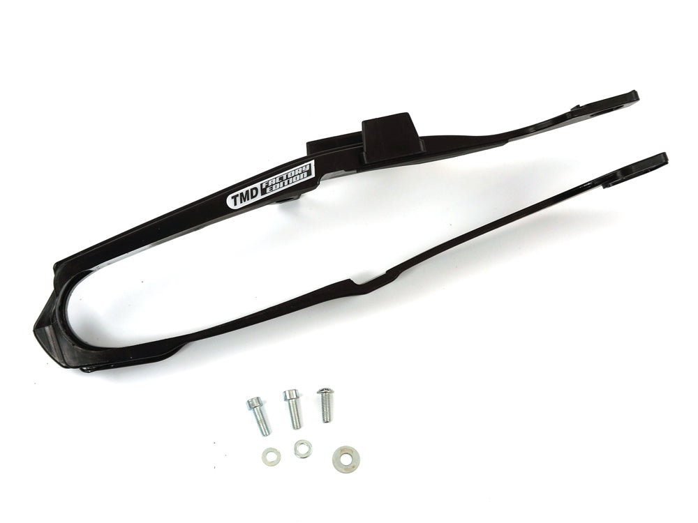 T M Designworks swingarm geleider zwart Honda CRF 250R 20-21 & CRF 250RX 20-21 & CRF 450R 19-20 & CRF 450RX 19-20
