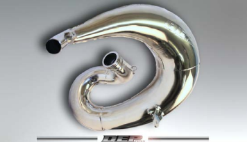 DEP uitlaatbocht Honda CR 250R 1992-1993 Nickel Finish MX