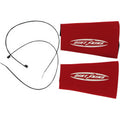 Dirt Skins fork boots / voorvork hoezen Rood