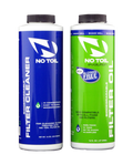 No Toil Bio luchtfilter olie + luchtfilter cleaner ( set 2 pack ) 473 ml