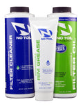 No Toil Bio luchtfilter olie + luchtfilter cleaner + luchtfilterbak vet ( set van 3 )