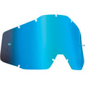 FMF Anti Fog Lens Blauwe spiegel lens voor FMF Powerbomb / Powercore crossbrillen & 100% generatie 1 racecraft/accuri/strata