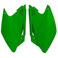 Racetech Zijnummerborden Groen Kawasaki KX 250F 2006-2008