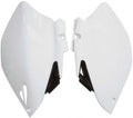 Racetech/WRP zijnummerborden Wit / Zwart Yamaha YZ 250F/450F 06-09
