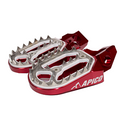 Apico Pro-Bite voetsteunen Rood KTM SX 85 18- & SX/SX-F 16- & EXC/EXC-F 17- & Gas Gas MC/MC-F/EC/EC-F 2021-