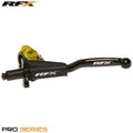 RFX Pro koppelingshendel assemblage gesmeed (zwart/geel) 2-takt universele EZ-versteller