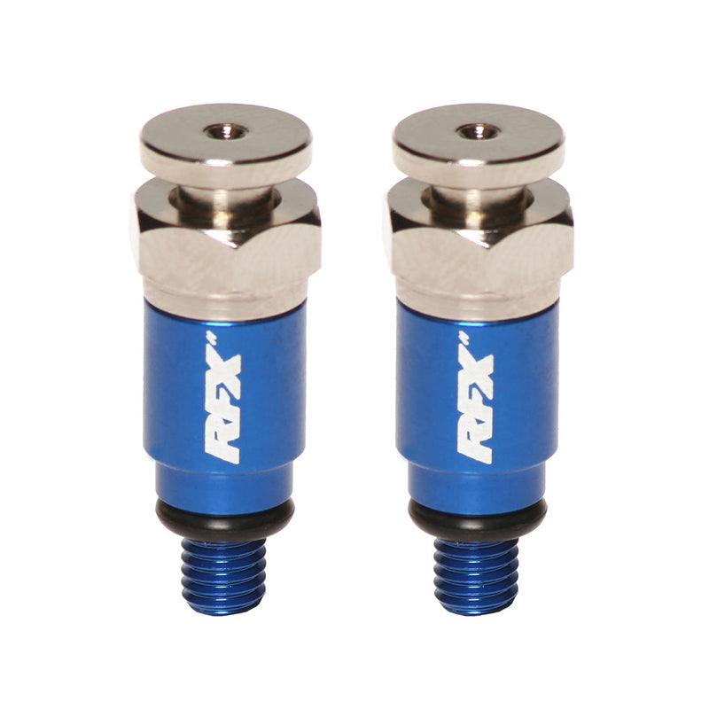 RFX voorvork ontluchters Kayaba / Showa vork Blauw M5x0,8