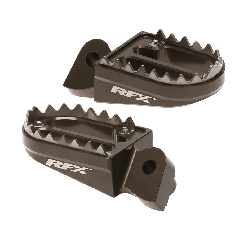 RFX Pro Series 2 Ultra Wide voetsteunen 57mm breed ( hard geanodiseerd ) Yamaha YZ 65/85 98- & YZ 125/250 99- & YZ/WRF 250/450 01-