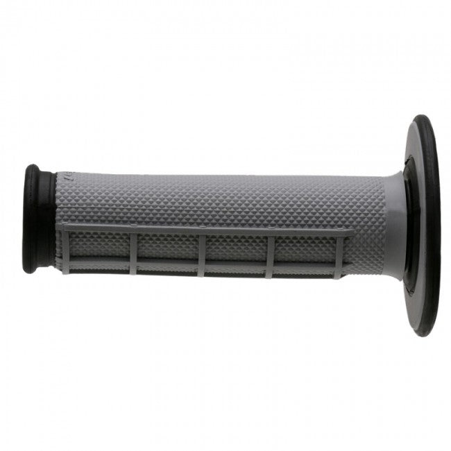 Renthal handvaten Duallayer Diamond Half Waffle / Tapered zwart / grijs G151