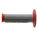 Renthal handvaten Duallayer Diamond Half Waffle / Tapered oranje / grijs G155