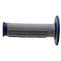 Renthal handvaten Duallayer Diamond Half Waffle / Tapered blauw / grijs G157