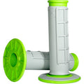 Renthal handvaten Duallayer MX Half Waffle groen / grijs G191