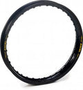 Excel voorvelg ( voor 36 spaken ) Zwart 21-1.60 Honda/Yamaha/Suzuki ( voor OEM naaf )