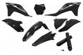 UFO plastic kit Zwart Gas Gas MC 125 2021-2023 & MC 250F/450F 2021-2023 & MC 250 2022-2023 & MC 350F 2022-2023 ( full kit )