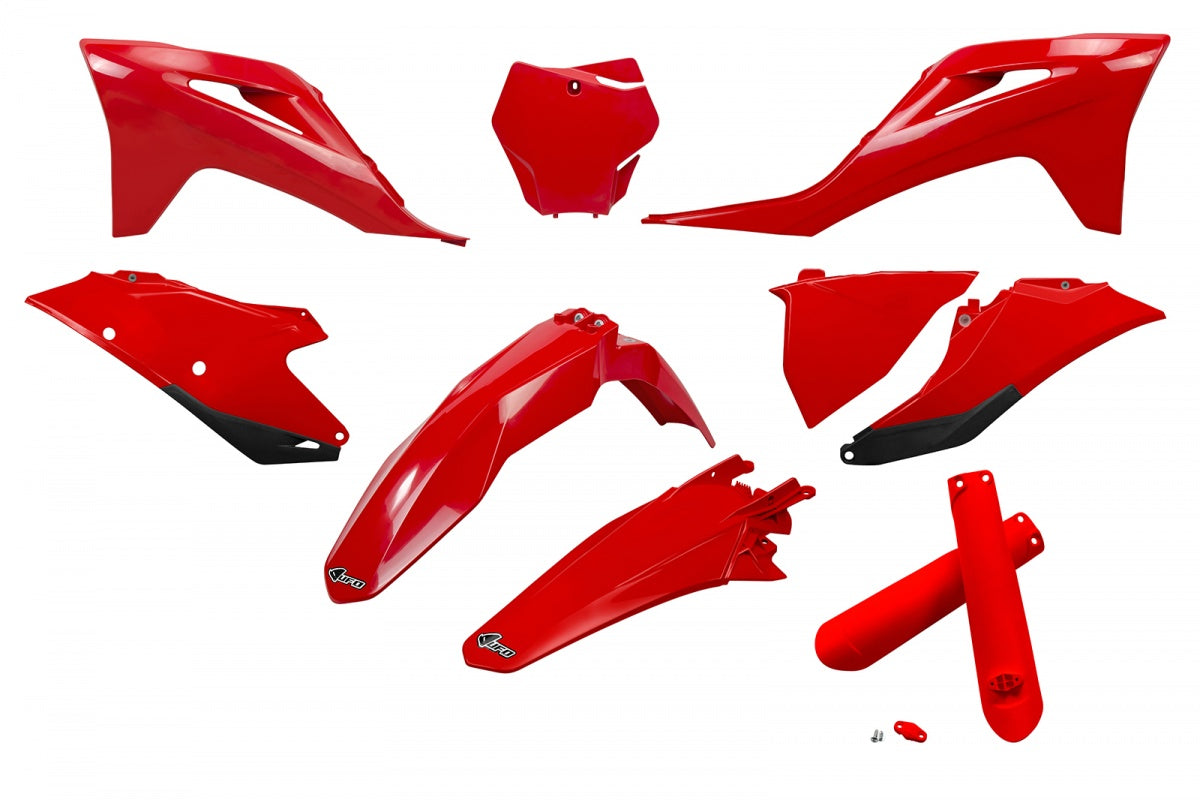 UFO plastic kit Rood Gas Gas MC 125 2021-2023 & MC 250F/450F 2021-2023 & MC 250 2022-2023 & MC 350F 2022-2023 ( full kit )