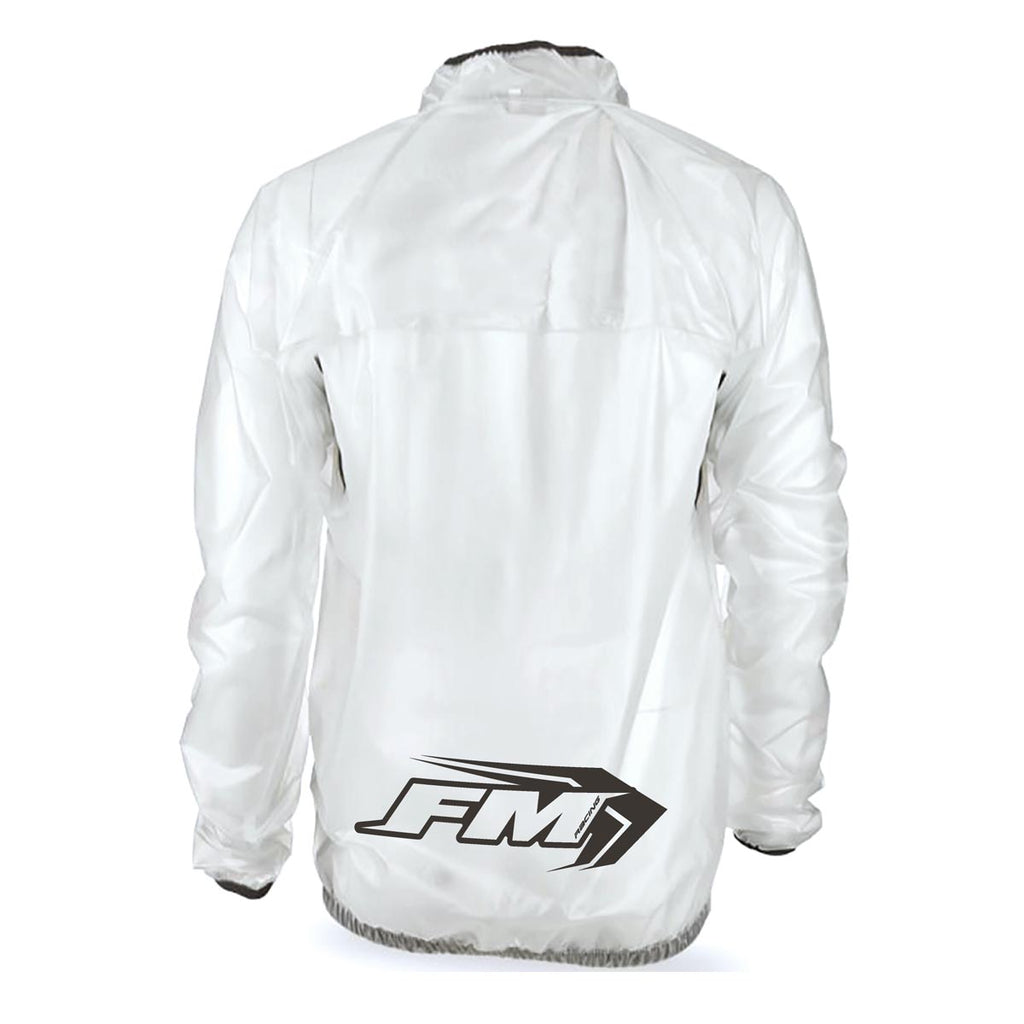 FM Regenjas Transparant Maat M