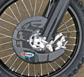 Pro Carbon voor remschijf beschermer ( met bevestigingset ) Honda CR/CRF 125/250/450 2004-2022