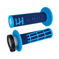 Odi Lock-On V2 Emig 2.0 handvaten alle 2+ 4 takt navy/cyaan