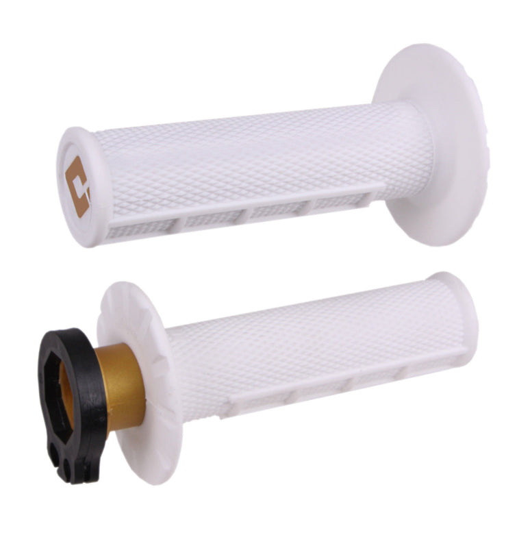 Odi Lock-On handvaten Soft alle 2+ 4 takt Half Waffle Wit