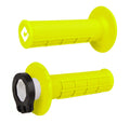 Odi Lock-On handvaten alle 2+ 4 takt Half Waffle Fluor Geel