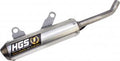 HGS uitlaatdemper aluminium met stalen eindkap Honda CR 125R 1991-1997