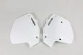 UFO zijnummerborden Wit Honda CR 125R 91-92 & CR 250R 90-91 & CR 500R 91-01