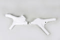 UFO frame beschermers Wit Honda CR 125R 1991-1992 & CR 250R 1990-1991 & CR 500R 1991-1994