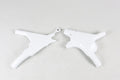 UFO frame beschermers Wit Honda CR 125R 1995-1997 & CR 250R 1992-1996