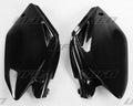UFO zijnummerborden zwart Honda CRF 250R 04-05
