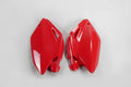 UFO zijnummerborden Rood Honda CRF 250R 04-05