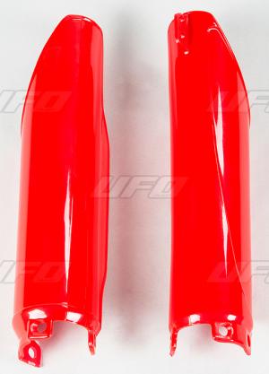 UFO voorvork beschermers Rood Honda CR 125/250 91-07 & CR 500R 90-01 & CRF 250R 04-18 & CRF 450R 02-18 & CRF 250X/450X 06-16
