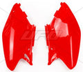 UFO zijnummerborden Rood Honda CR 125R/250R 02-04